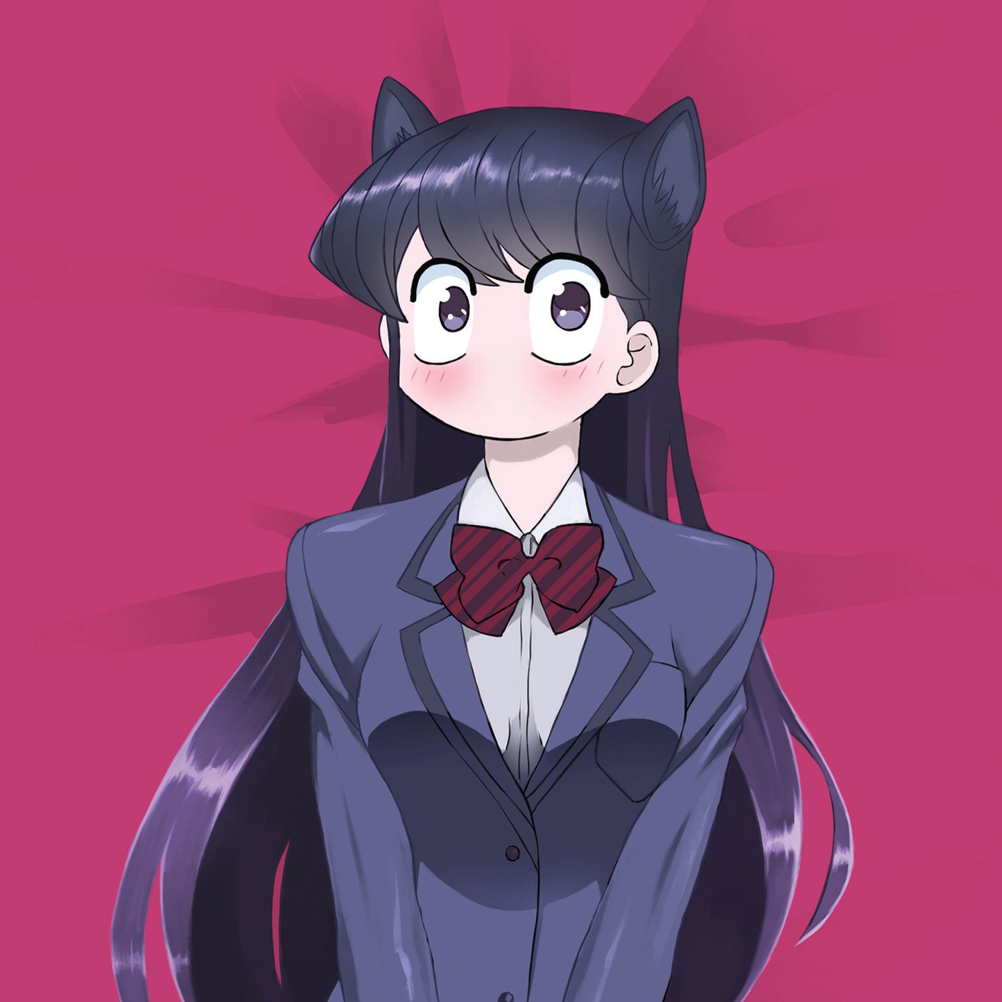 Anime - Komi Catnip Body Pillow