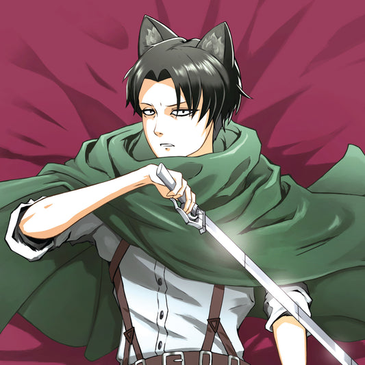 Anime - Levi Catnip Body Pillow