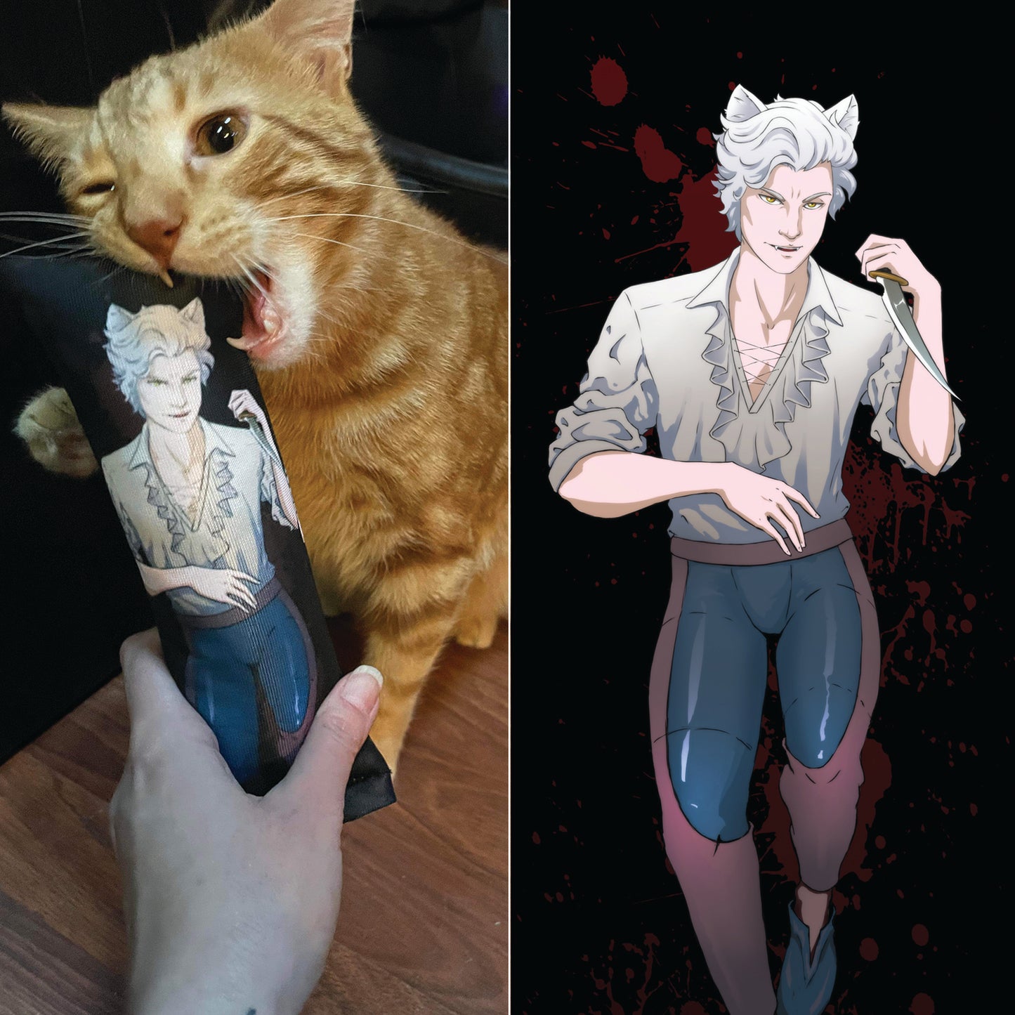 BG3 - Astation Catnip Body Pillow