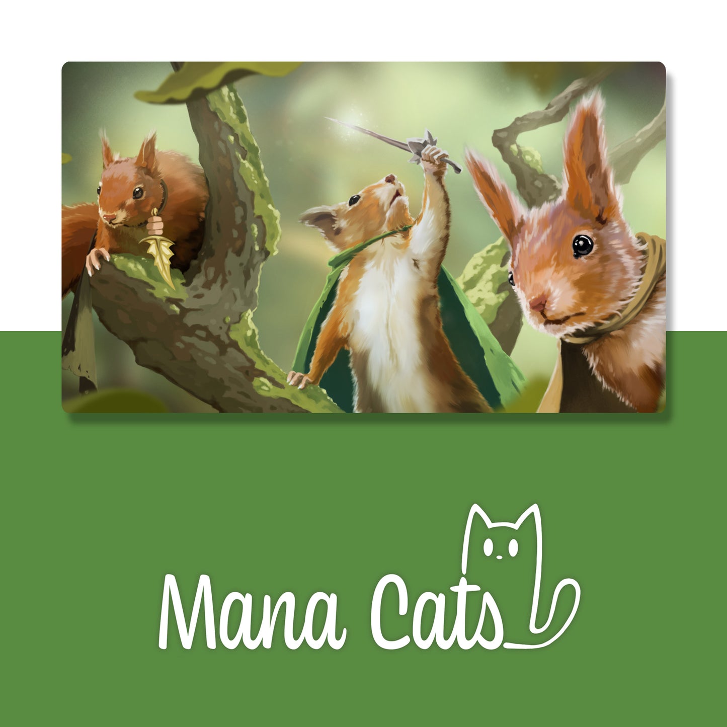 CnC Squirrel Playmat