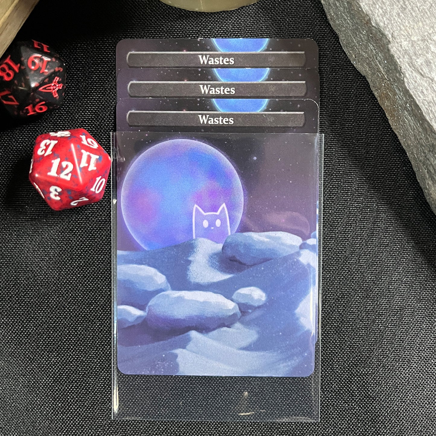 ManaCat Wastes - Land Proxy Set