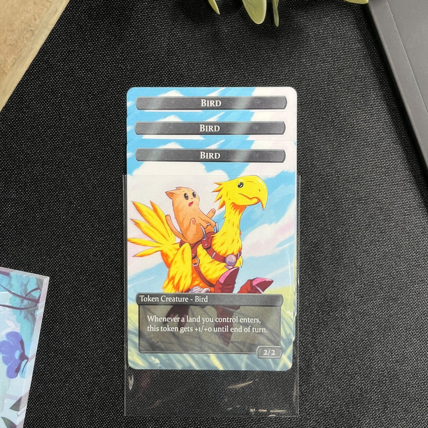 Wizard & Bird Token Set