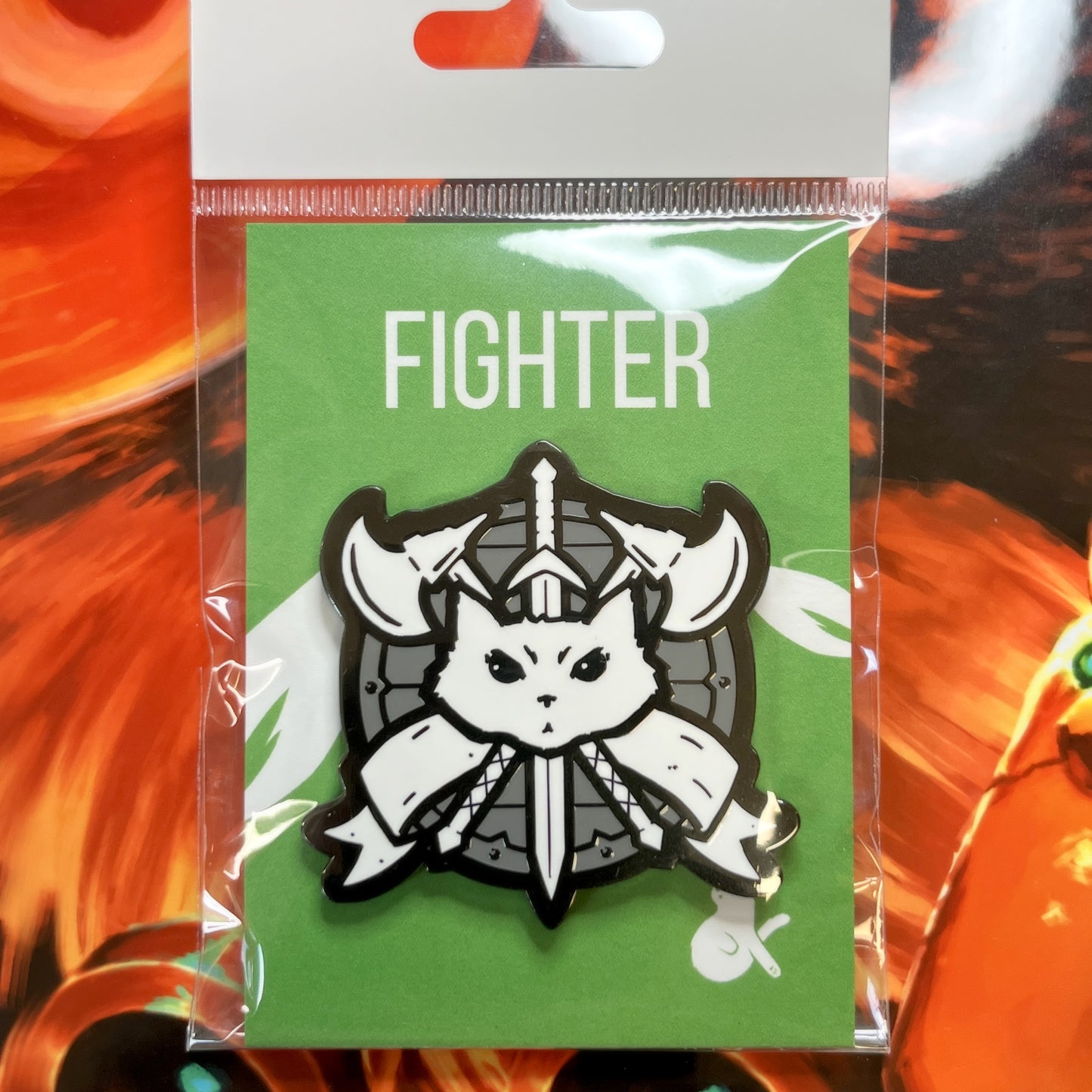 Fighter Enamel Pin
