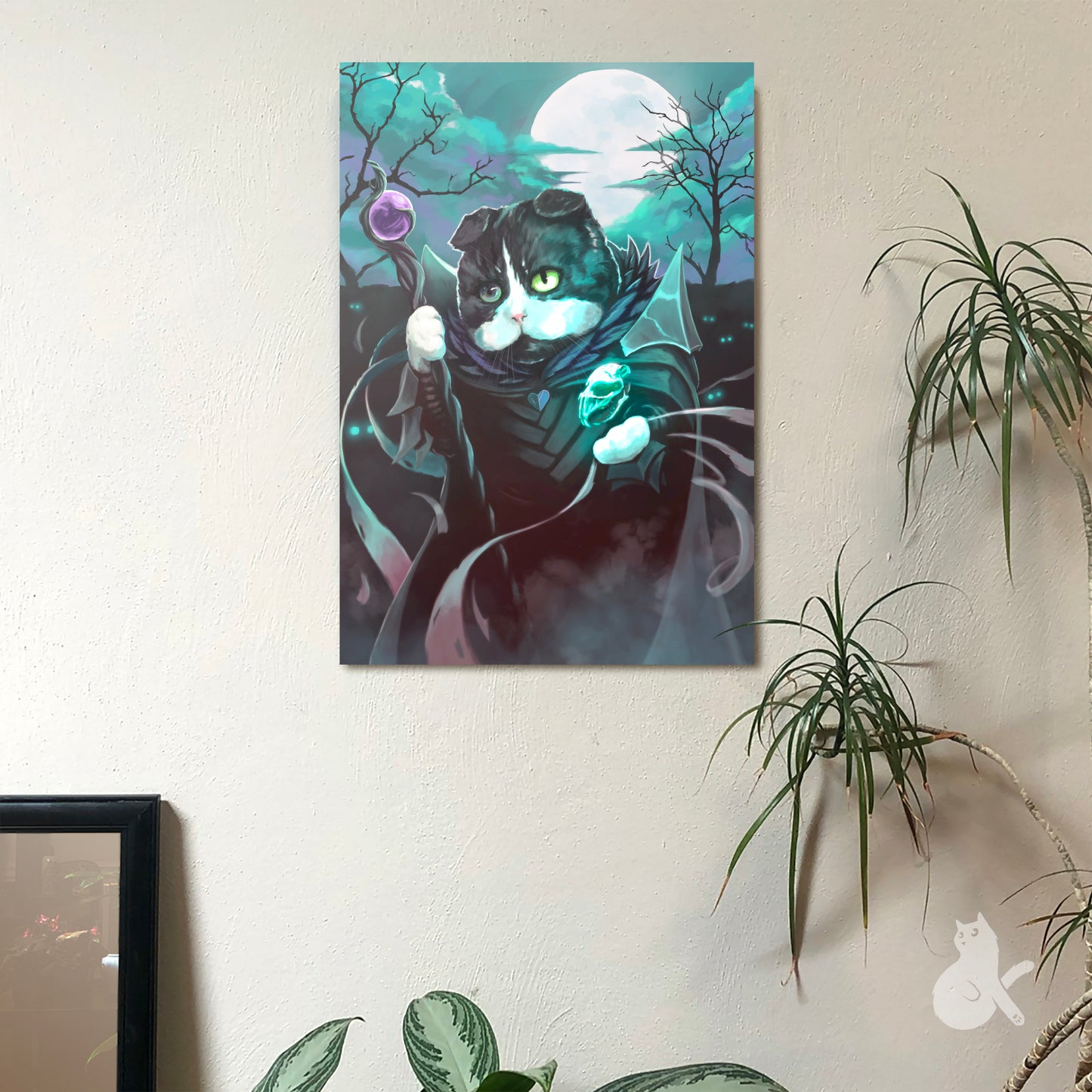 Necromancer Cat Prints