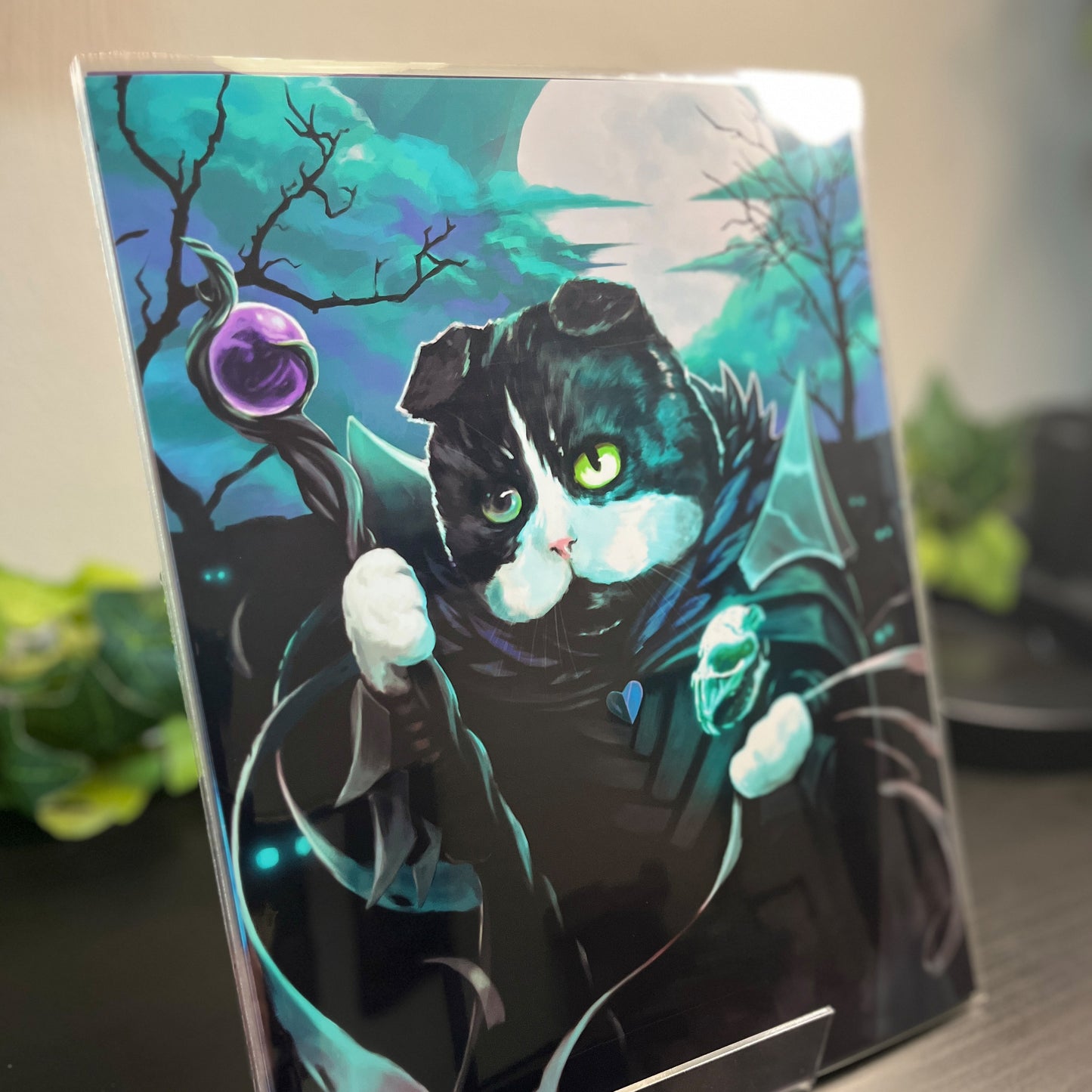 Necromancer Cat Prints