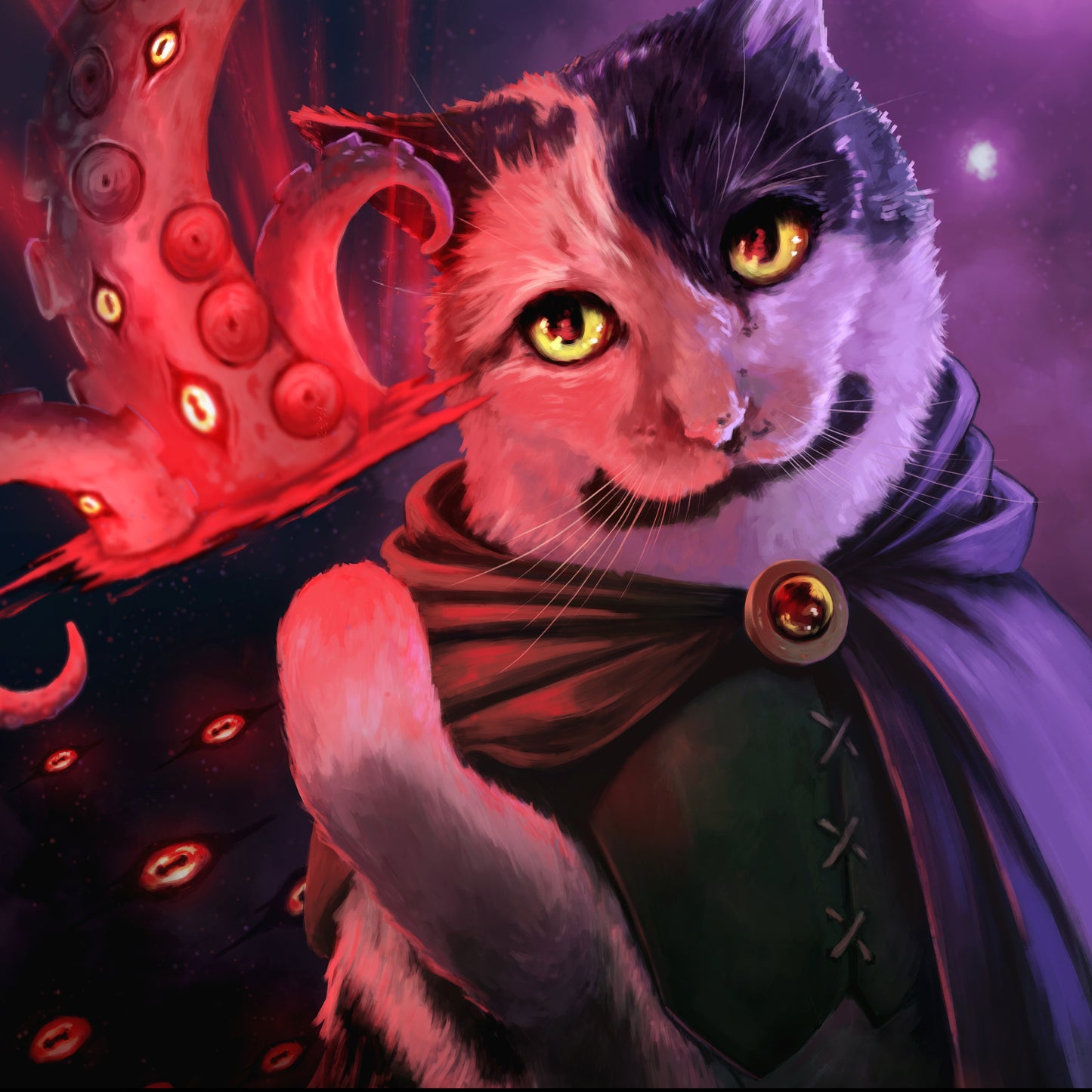 Warlock Cat Prints