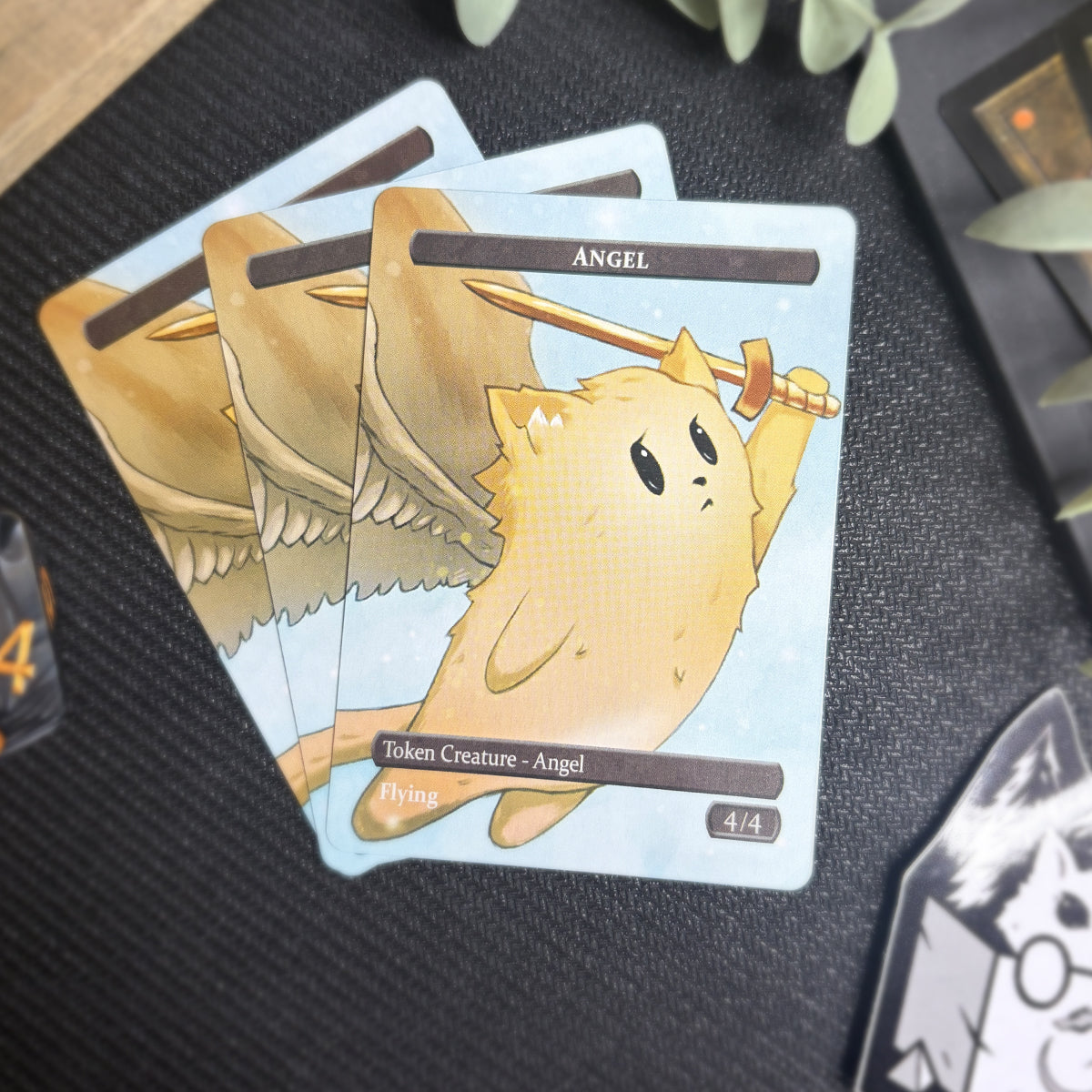 Zombie & Angel Token Set