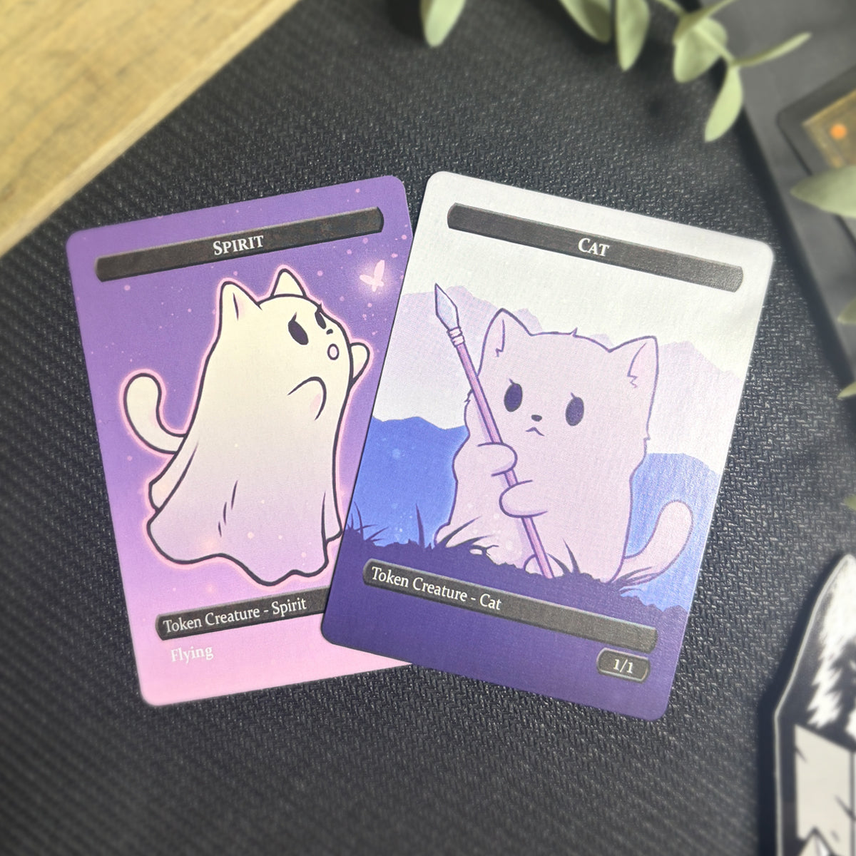 Spirit & Cat Token Set
