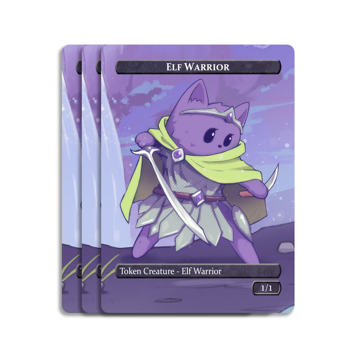 Elf & Elf Warrior Token Set
