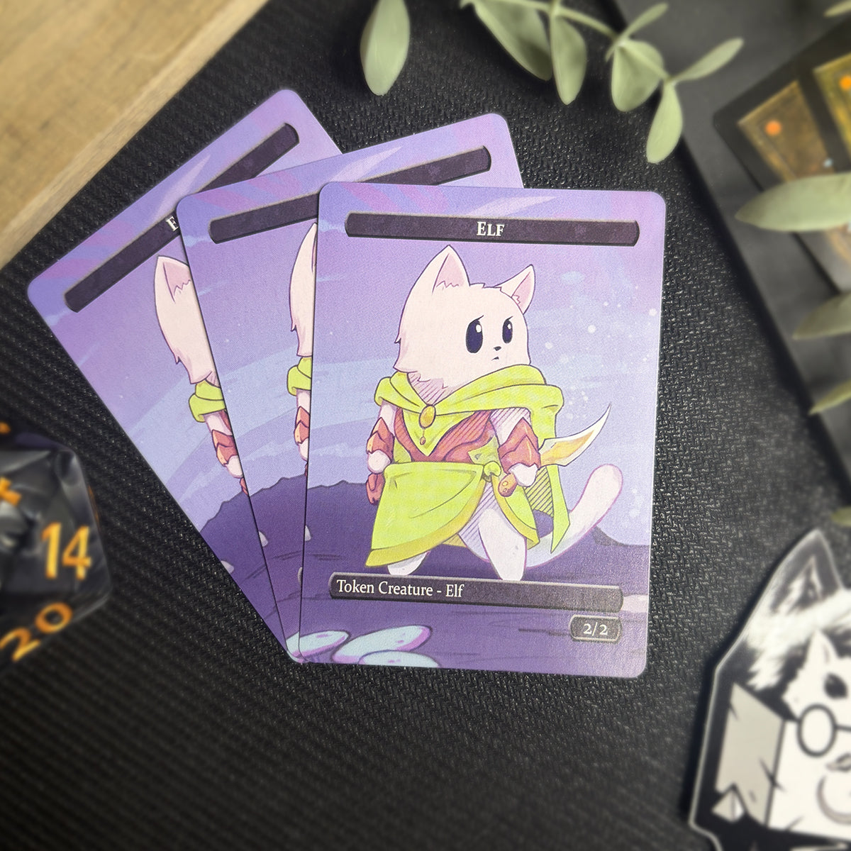 Elf & Elf Warrior Token Set