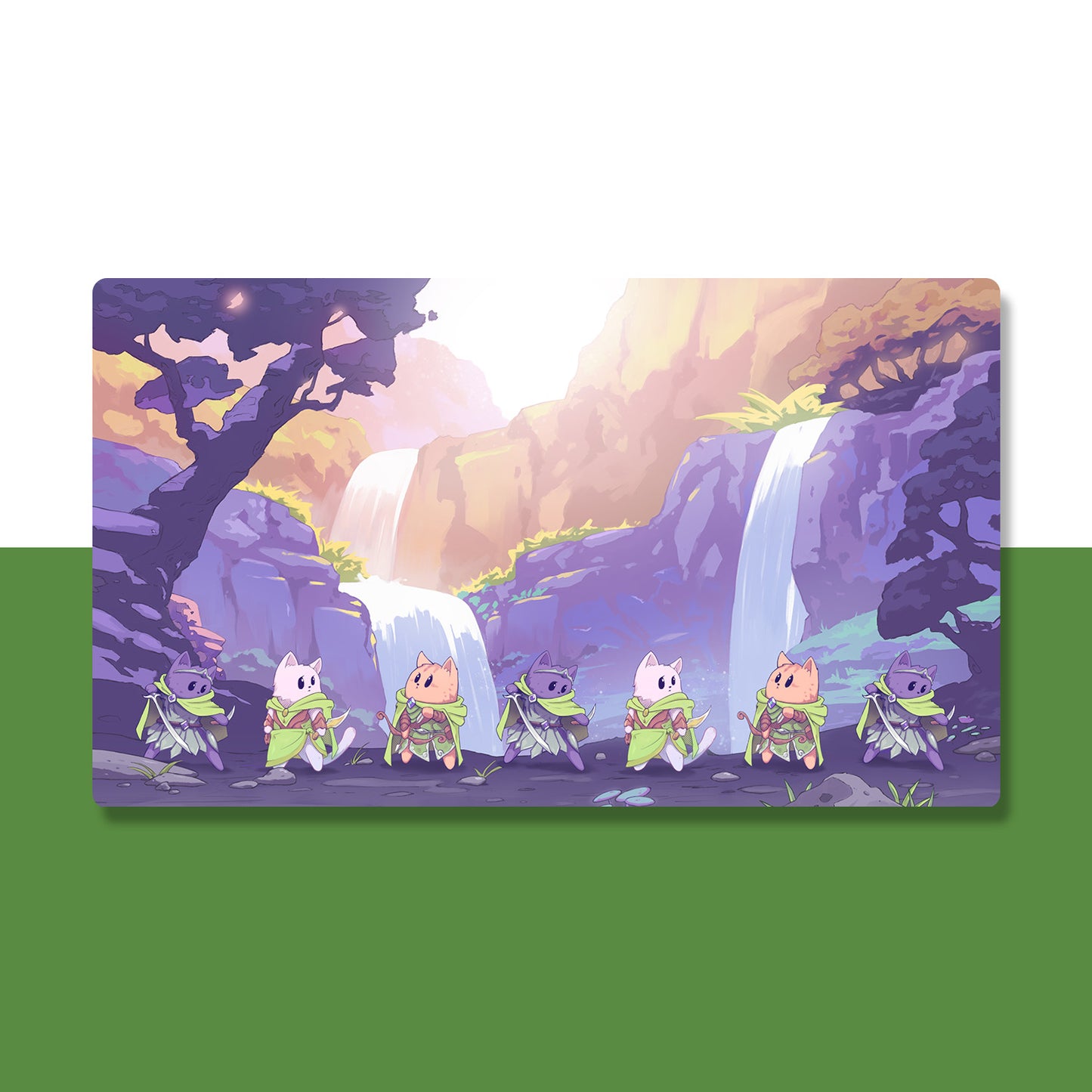 Elf Waterfall Playmat