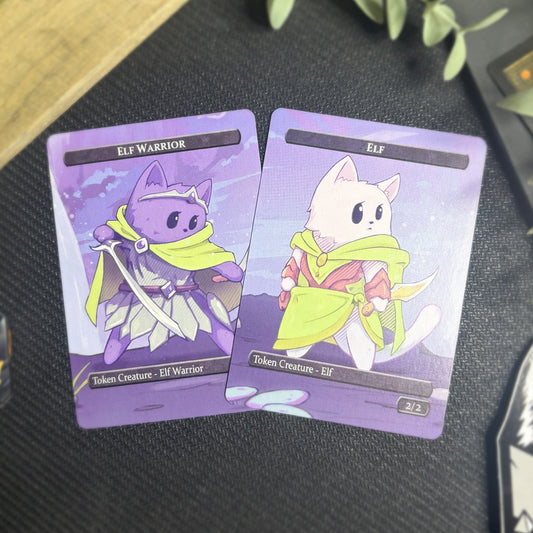 Elf & Elf Warrior Token Set