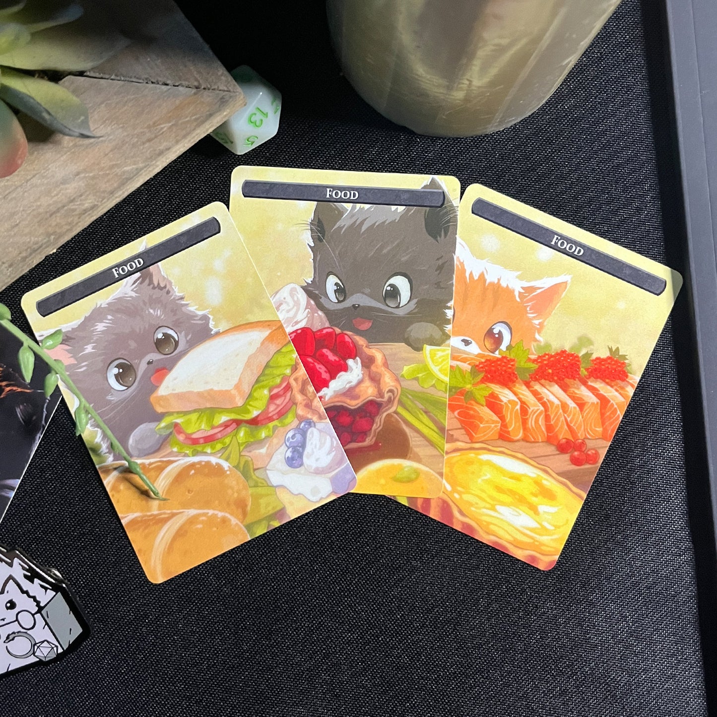 Squirrel & Food Token Set