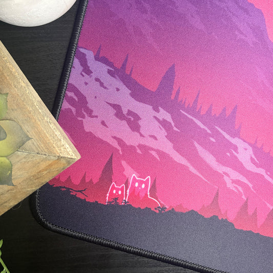 ManaCat Mountain Playmat