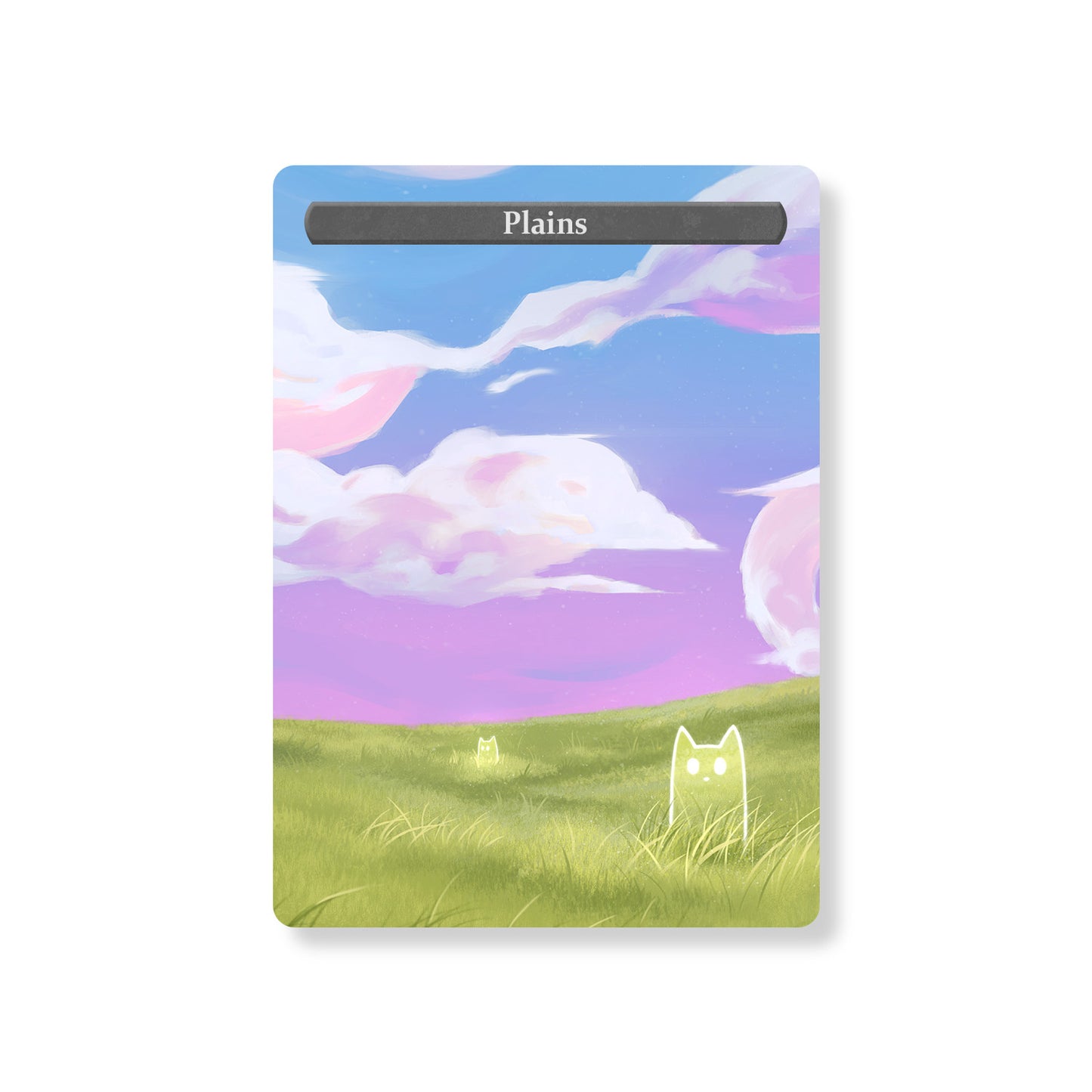 ManaCat Plains - Land Proxy Set