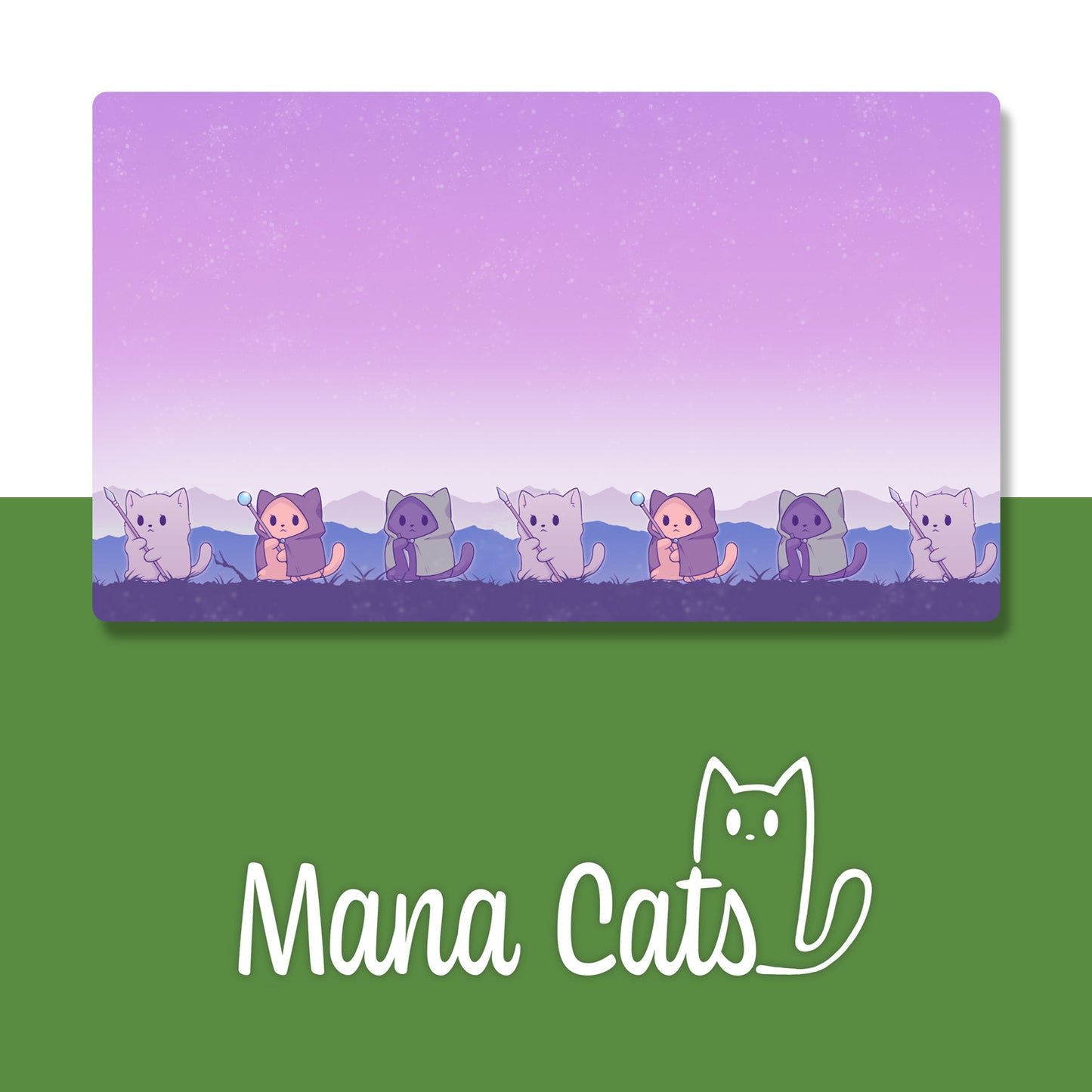 CnC Snow Cats Playmat