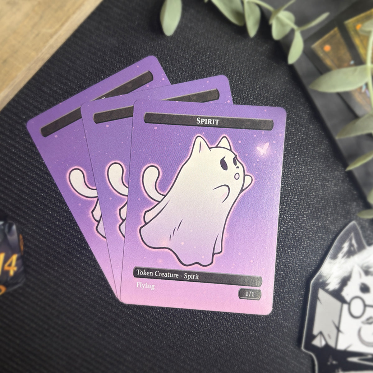 Spirit & Cat Token Set
