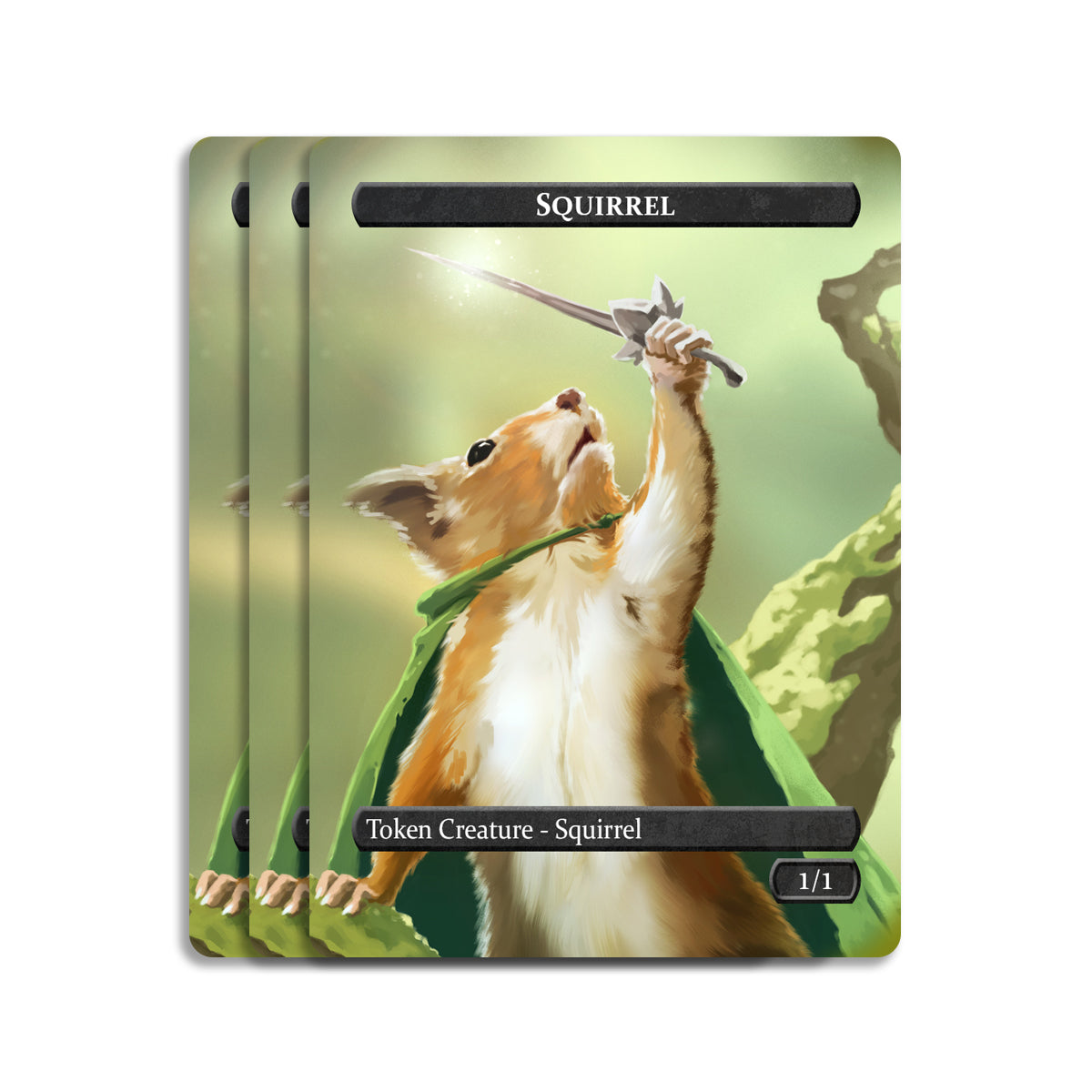 Squirrel & Food Token Set – Caverns & Calicos