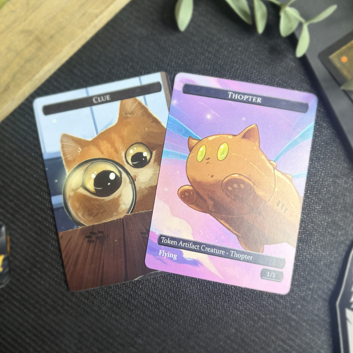 Thopter & Clue Token Set