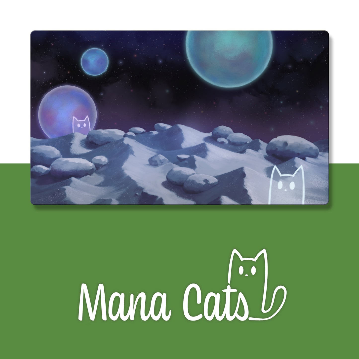 ManaCat Wastes Playmat