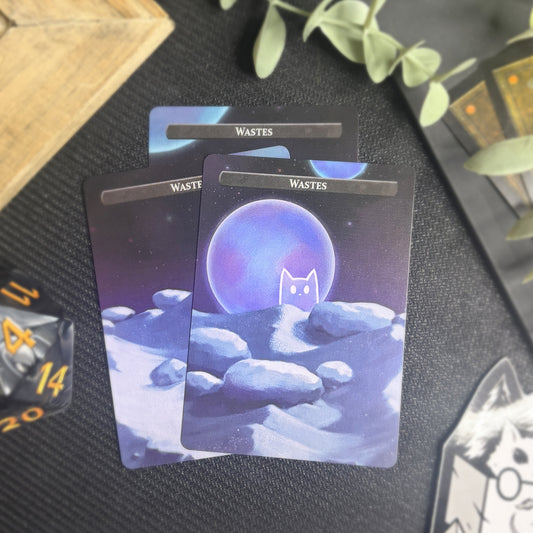 ManaCat Wastes - Land Proxy Set