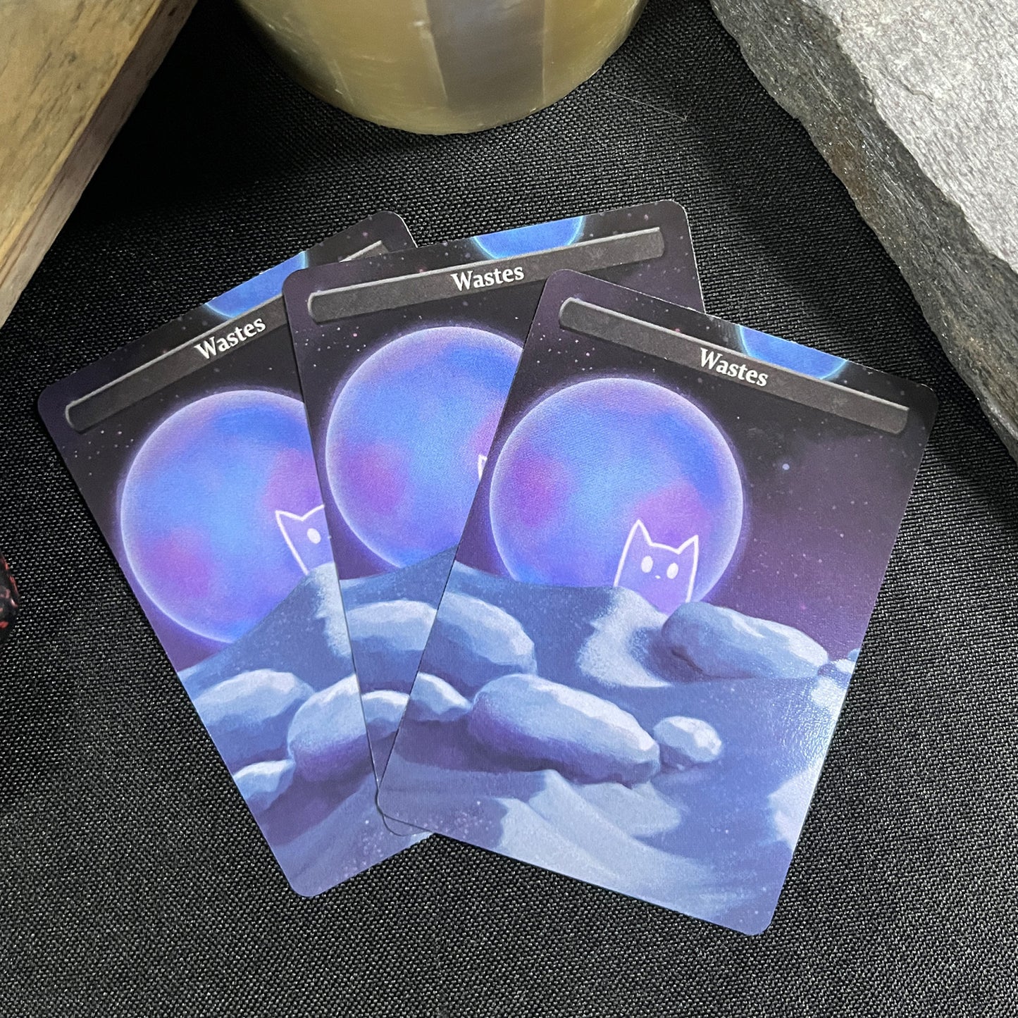 ManaCat Wastes - Land Proxy Set