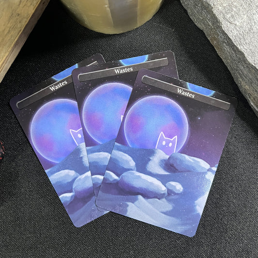 ManaCat Wastes - Land Proxy Set