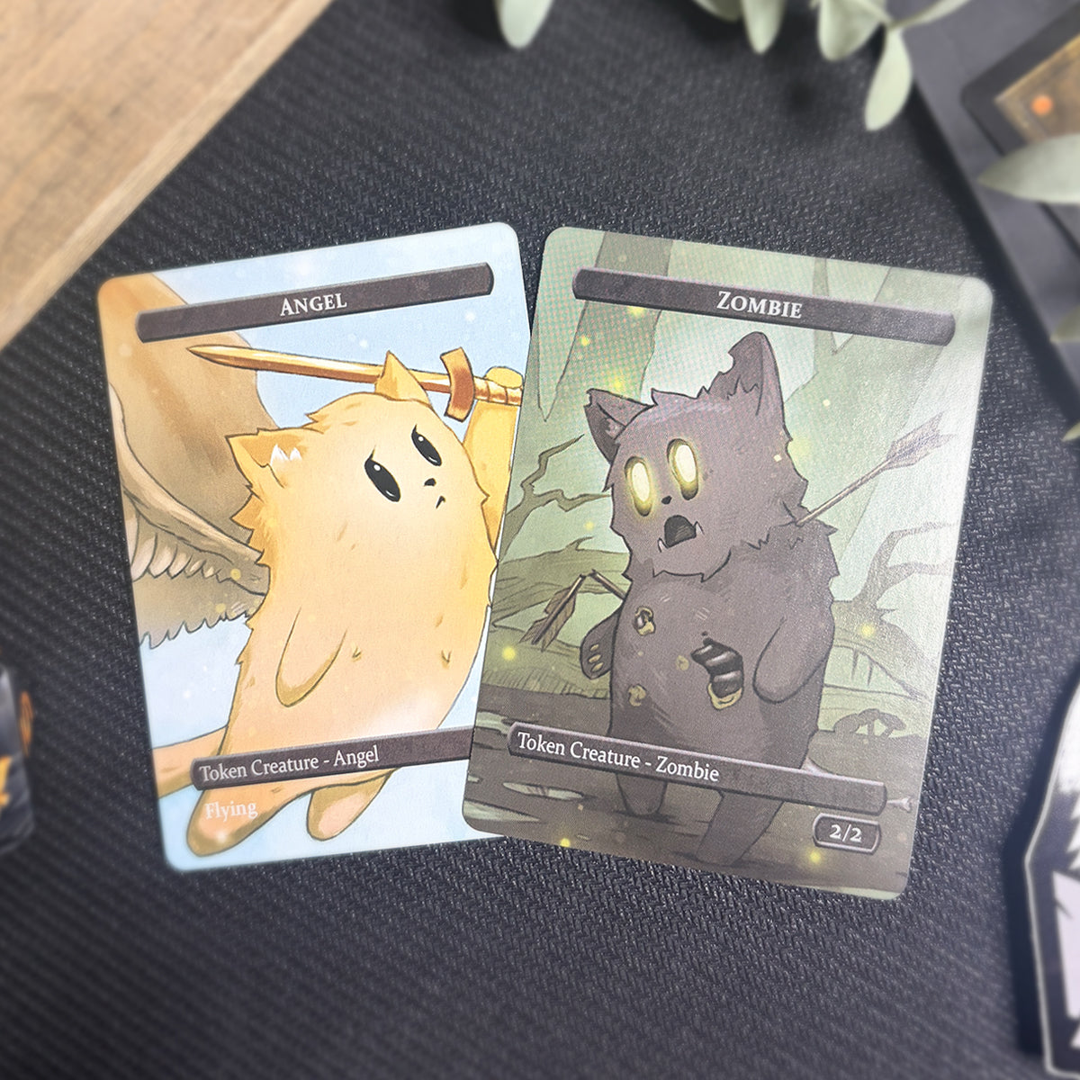 Zombie & Angel Token Set