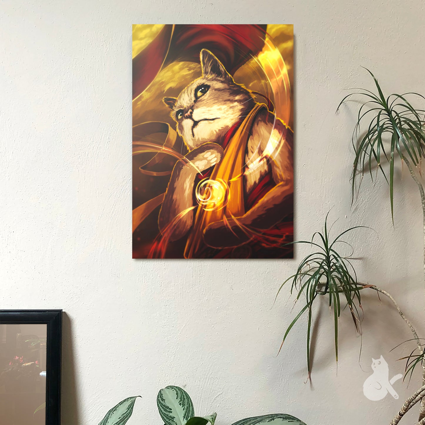 Monk Cat Prints