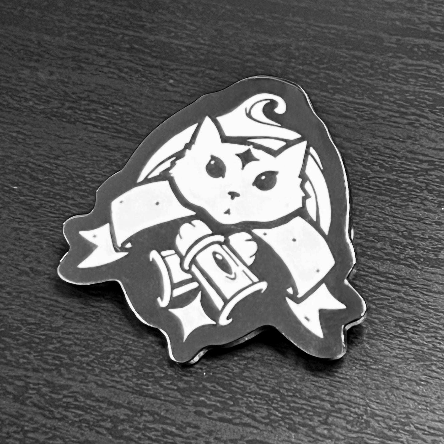 Monk Enamel Pin