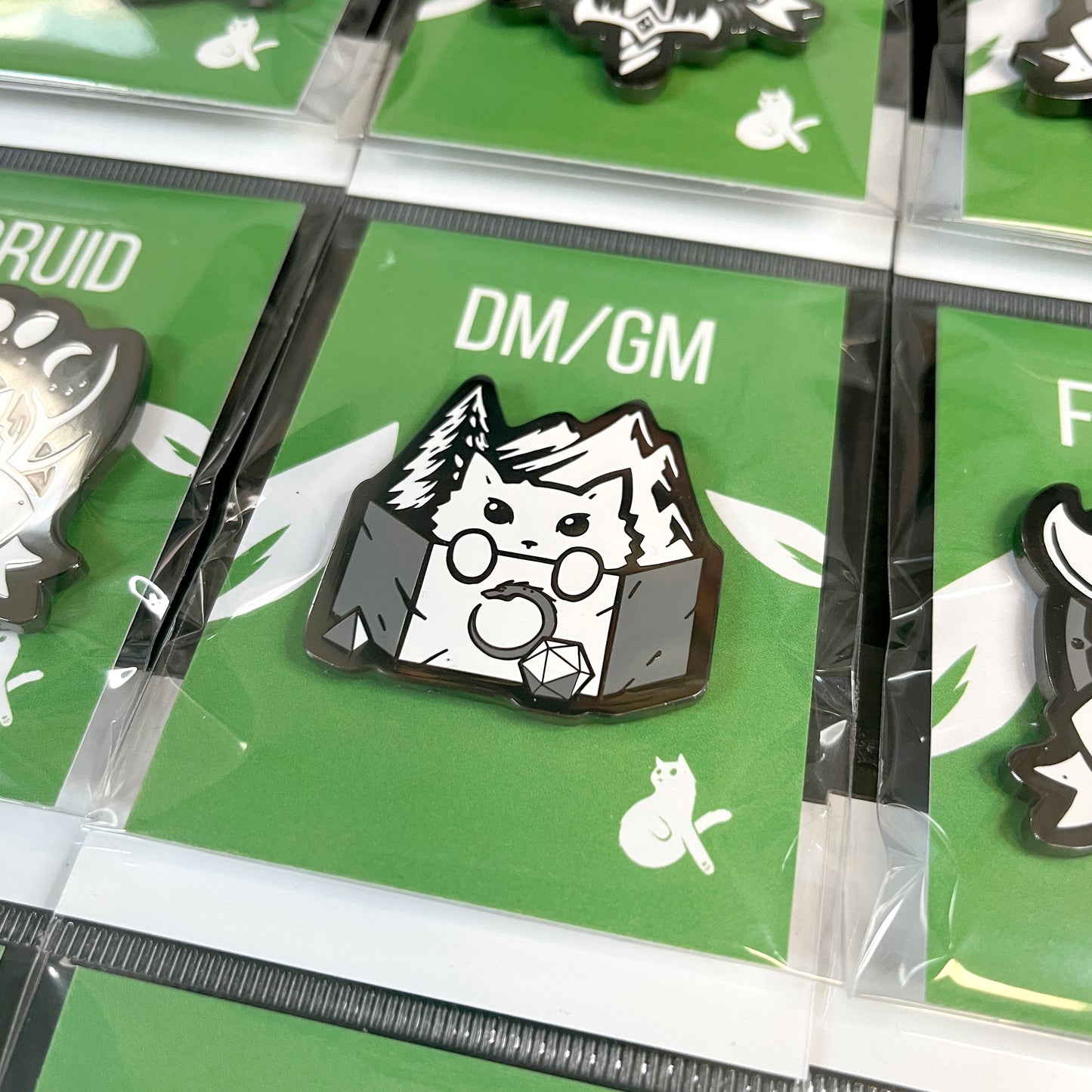 Enamel Pin Bundle - DnD Cats