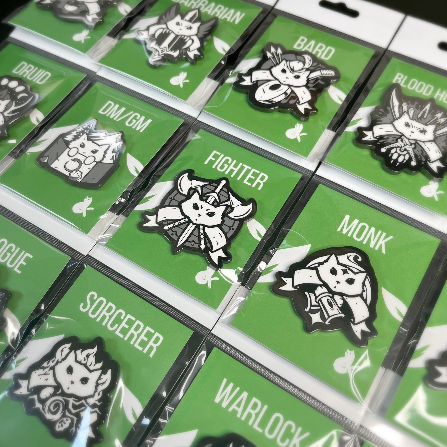 Enamel Pin Bundle - DnD Cats