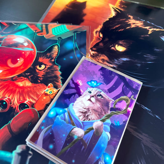 Print Bundle - DnD Cats