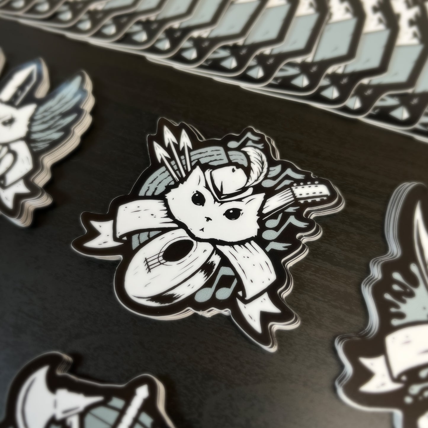 Sticker Bundle - 3in DnD Cats