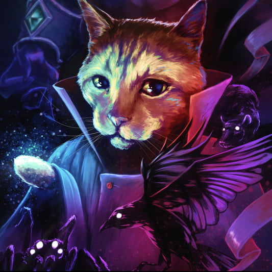 Wizard Cat Prints